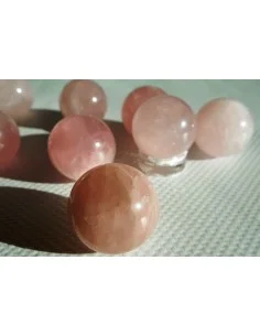 Sphere Quartz rose  20mm 2