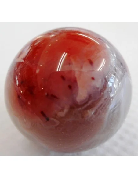 Calcedoine rouge sphere 20mm Calcedoine rouge sphere 20mm
