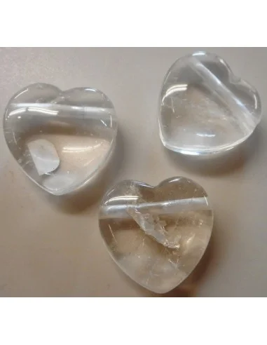 Pendentif coeur quartz