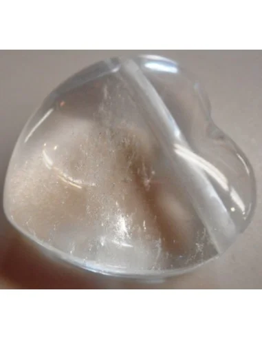 Pendentif coeur quartz