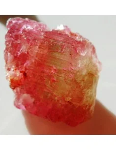 Grande tourmaline melon d'eau pendentif 2