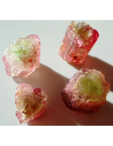 Grande tourmaline melon d'eau pendentif Grande tourmaline melon d'eau pendentif