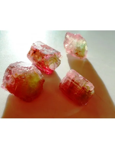 Grande tourmaline melon d'eau pendentif Grande tourmaline melon d'eau pendentif