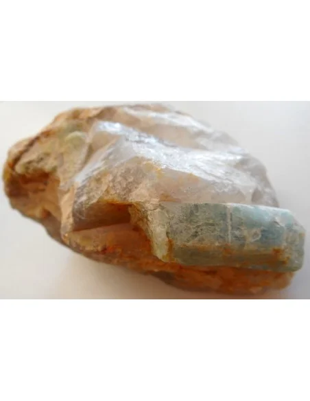 Tourmaline bleue sur gangue