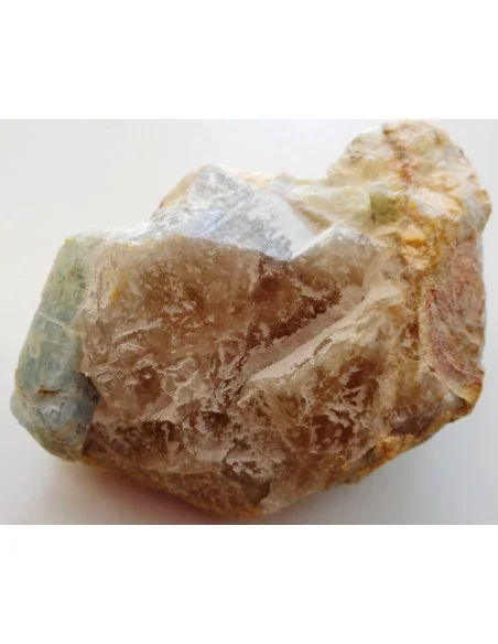 Tourmaline bleue sur gangue