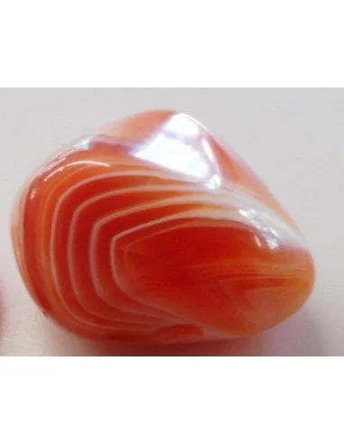 Agate abricot grand pendentif