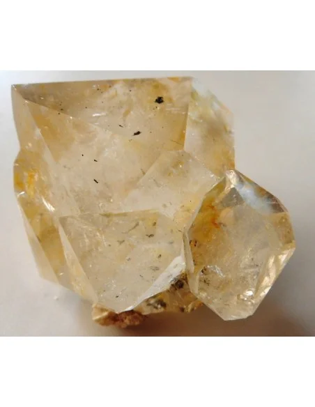 Grand Diamant d'Herkimer citriné