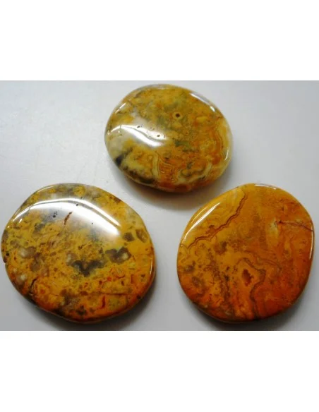 Galet agate crazy lace orange Galet agate crazy lace orange