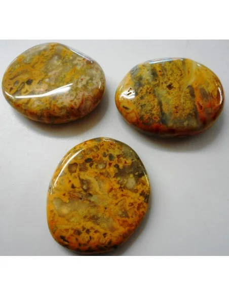 Galet agate crazy lace orange Galet agate crazy lace orange