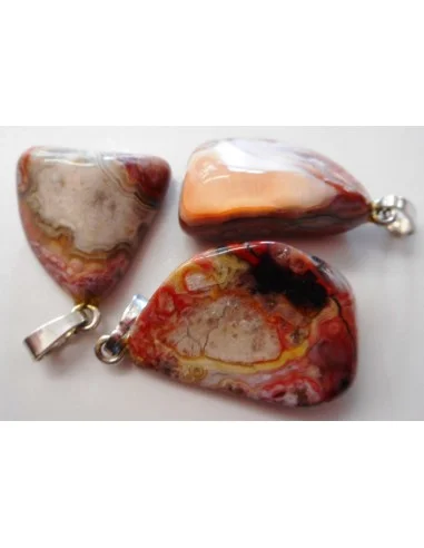 Agate crazy lace pendentif