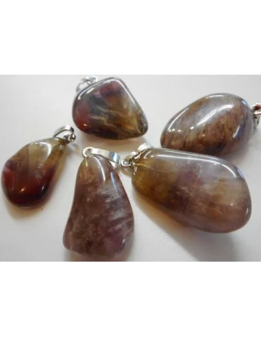Cacoxénite percé pendentif