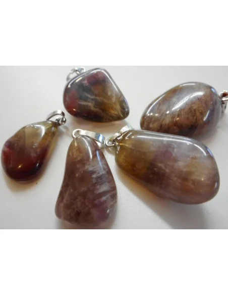 Cacoxénite percé pendentif Cacoxénite percé pendentif