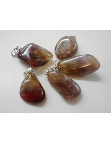 Cacoxénite percé pendentif