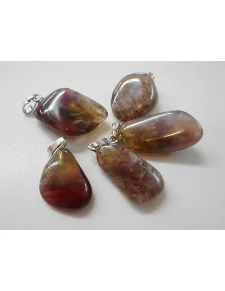 Cacoxénite percé pendentif Cacoxénite percé pendentif