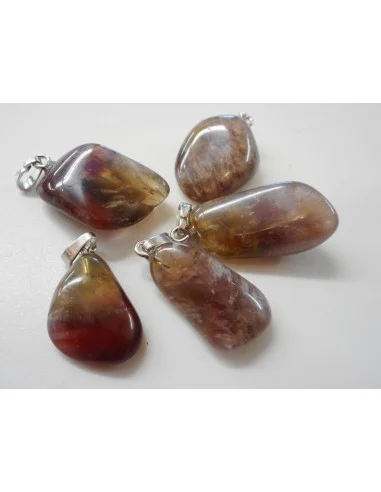 Cacoxénite percé pendentif