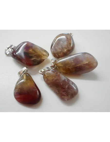 Cacoxénite percé pendentif Cacoxénite percé pendentif