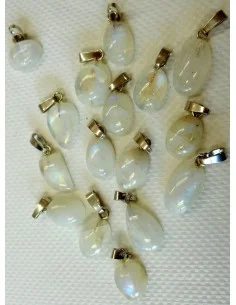 Pierre lune arc-en-ciel pendentif