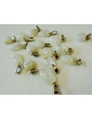 Pierre lune arc-en-ciel pendentif