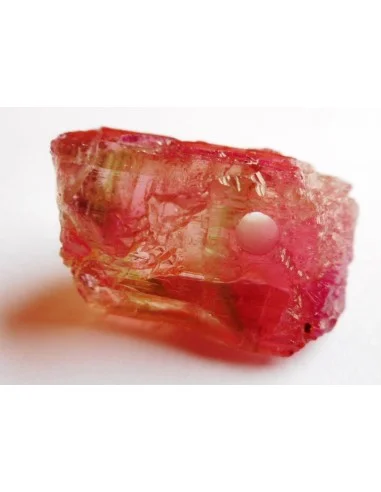 Tourmaline rose perce pendentif