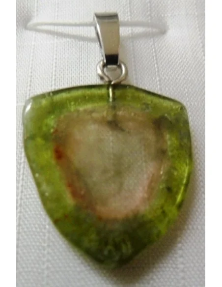 Tourmaline melon d'eau pendentif