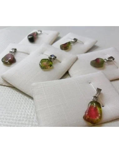 Tourmaline pastèque Pendentif