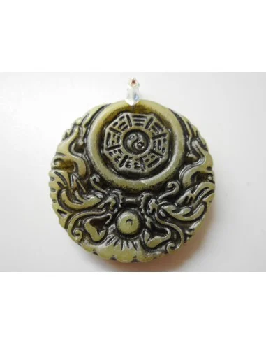 Amulet asiatique en jade