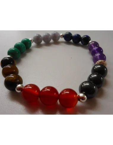 Bracelet sept chakras8mm