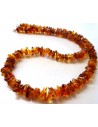 Collier homme ambre 60cm