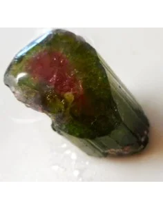 Tourmaline melon d'eau brute pendentif 2