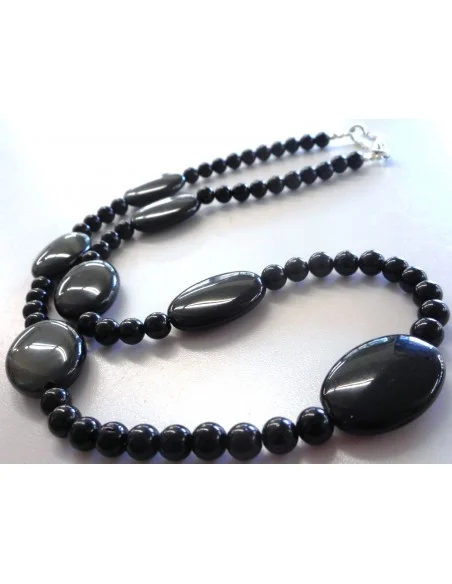 Obsidienne Oeil Celeste collier Obsidienne Oeil Celeste collier