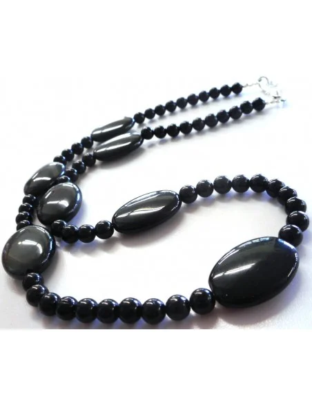 Obsidienne Oeil Celeste collier Obsidienne Oeil Celeste collier