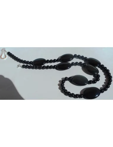 Obsidienne Oeil Celeste collier