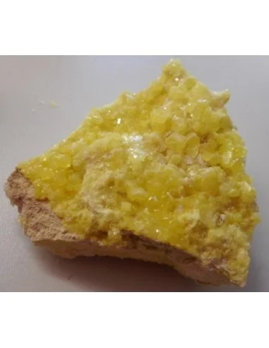 Soufre natif cristalisé provenance Etats Unis