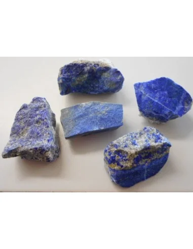 Lapis lazuli brut 47 à 64g.