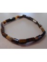 Oeil de tigre bracelet homme 22cm