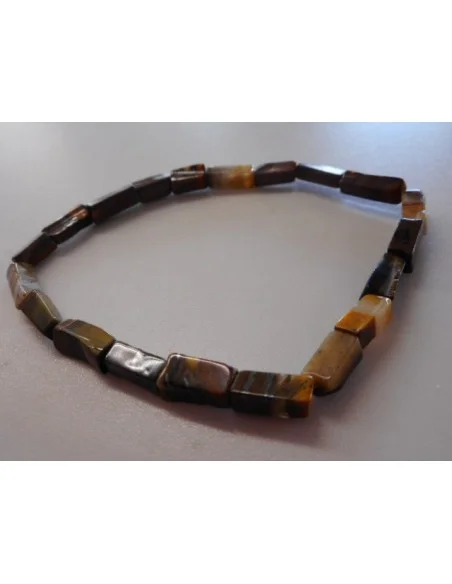 Oeil de tigre bracelet homme 22cm Oeil de tigre bracelet homme 22cm