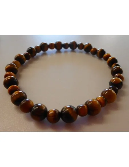 Oeil de tigre bracelet 4 et 6mm Oeil de tigre bracelet 4 et 6mm