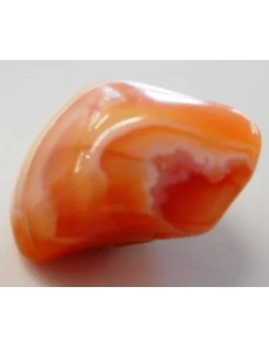 Agate abricot grand pendentif