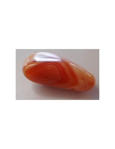 Agate abricot grand pendentif