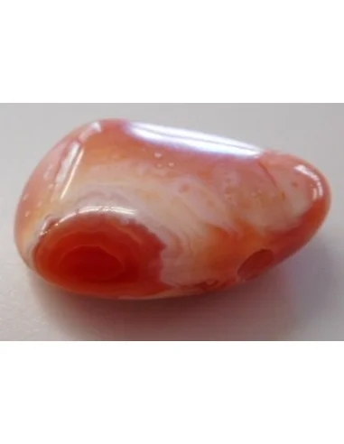 Agate abricot grand pendentif