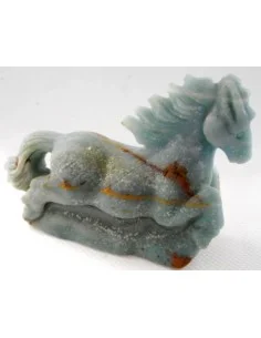 Cheval en amazonite