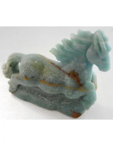 Cheval en amazonite