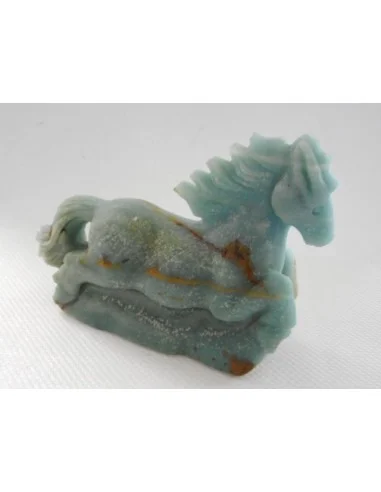 Cheval en amazonite
