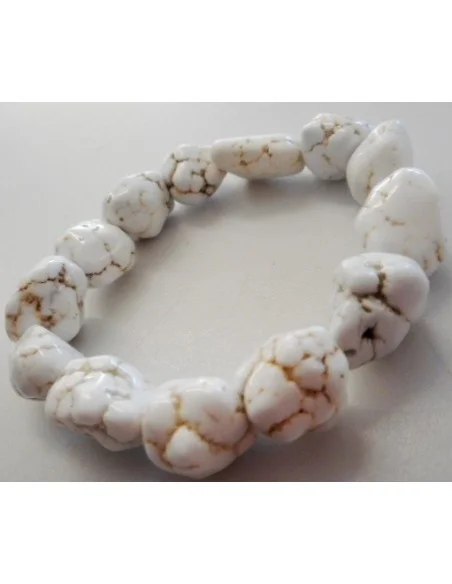 Bracelet Magnésite brute Bracelet Magnésite brute