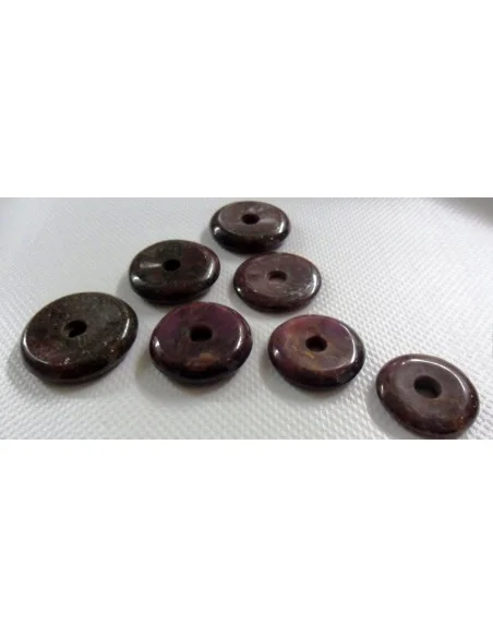 Bixbyte, bixbyte, beryl rouge PI chinois, donuts rubis