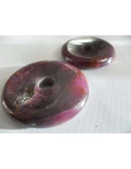 Bixbyte, bixbyte, beryl rouge PI chinois, donuts rubis