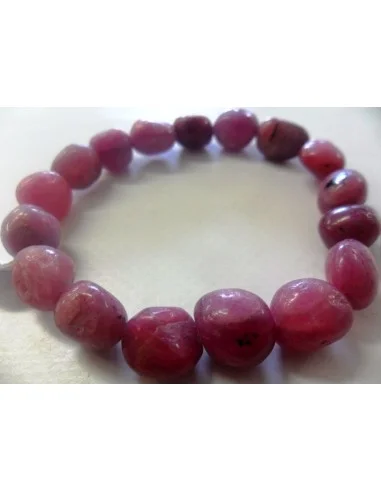 Bixbyte, bixbyte, beryl rouge bracelet