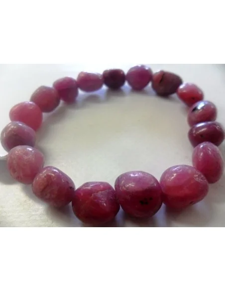 Bixbyte, bixbyte, beryl rouge bracelet