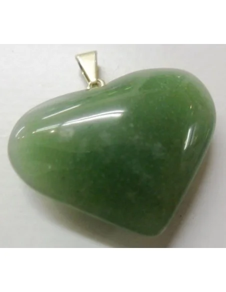 Pendentif en coeur d'aventurine