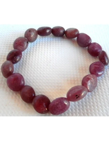 Bixbyte, bixbyte, beryl rouge bracelet